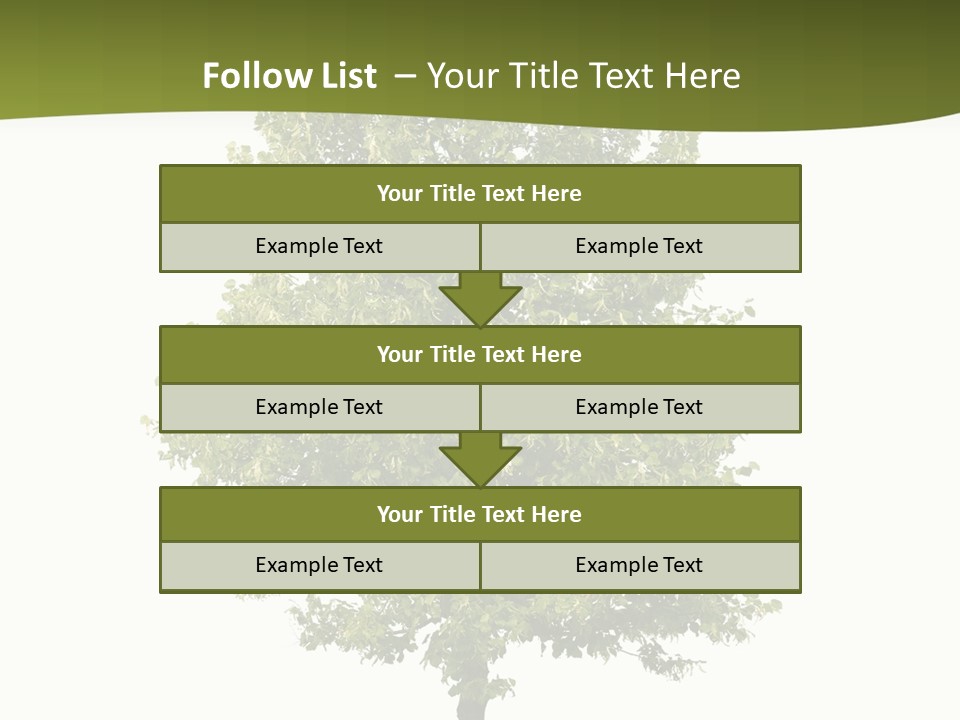 Ecological Bright One PowerPoint Template