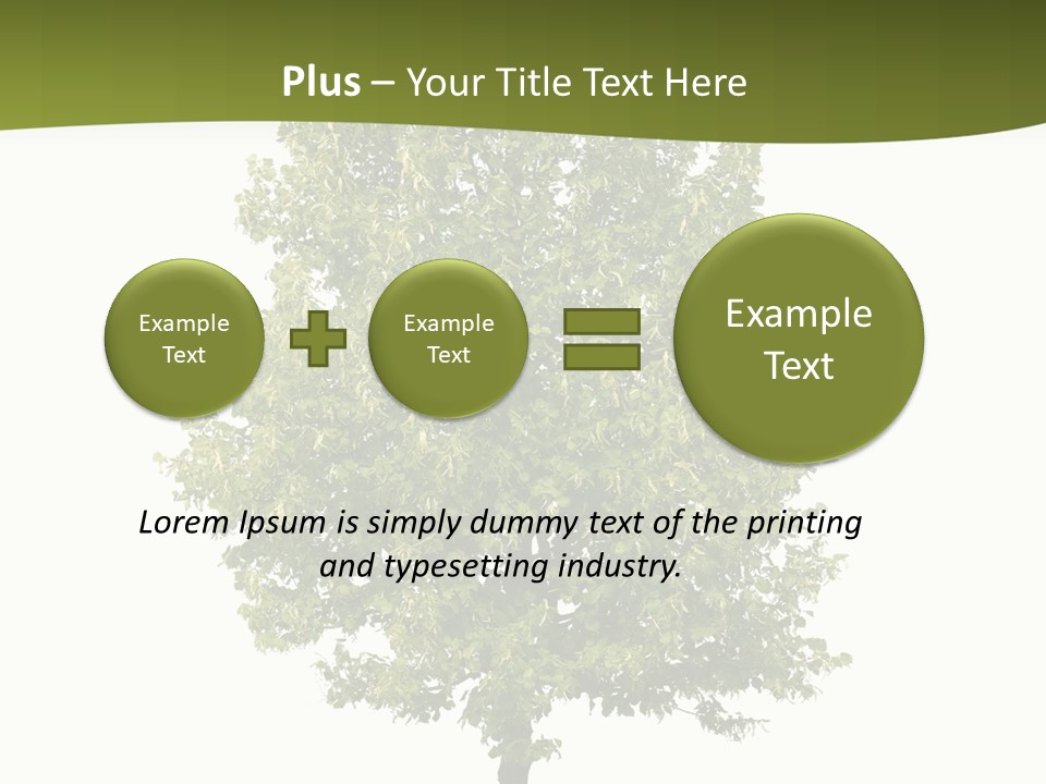 Ecological Bright One PowerPoint Template