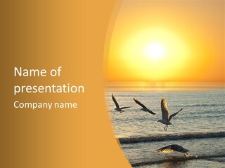 Romantic Energy Outdoor PowerPoint Template