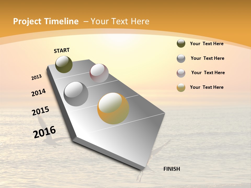 Romantic Energy Outdoor PowerPoint Template