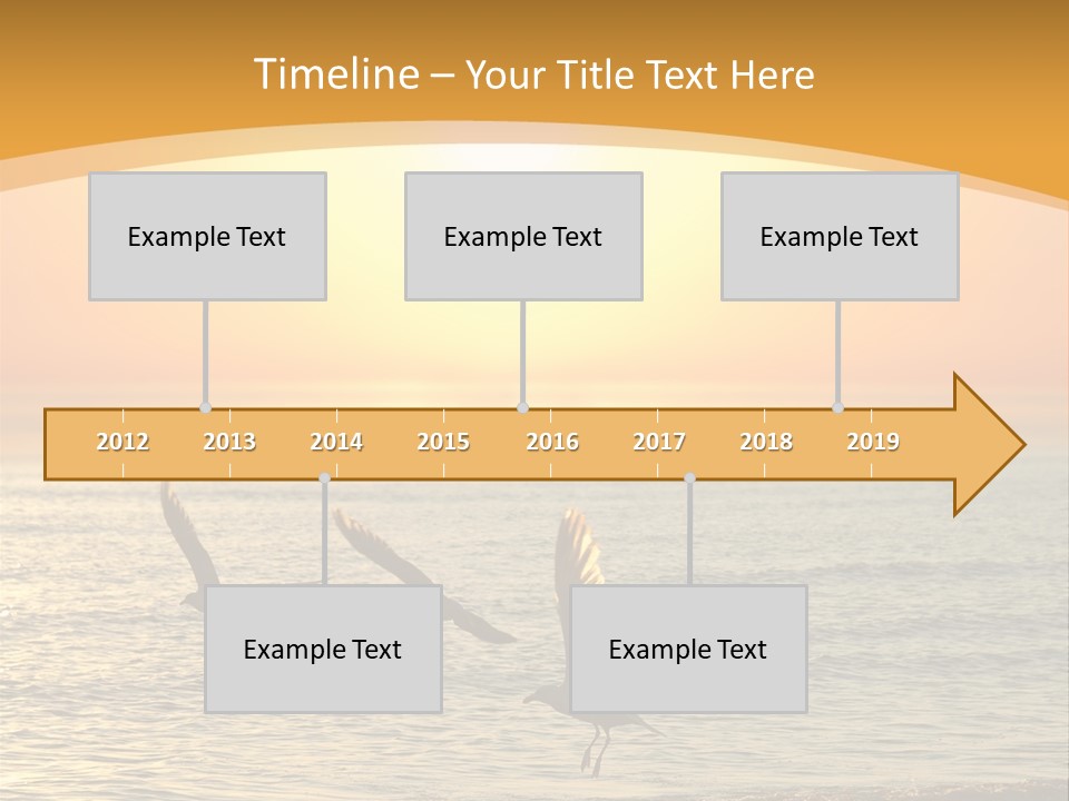 Romantic Energy Outdoor PowerPoint Template