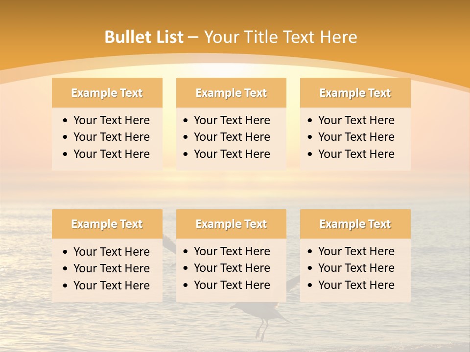 Romantic Energy Outdoor PowerPoint Template