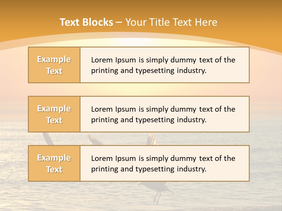 Romantic Energy Outdoor PowerPoint Template