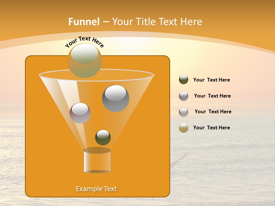 Romantic Energy Outdoor PowerPoint Template