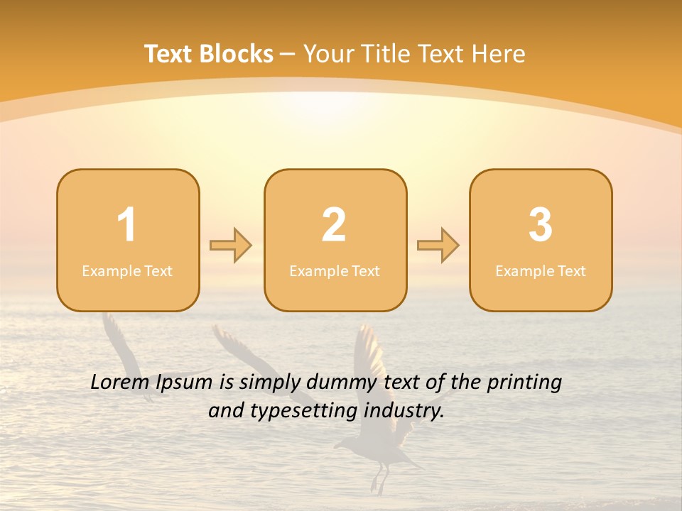 Romantic Energy Outdoor PowerPoint Template