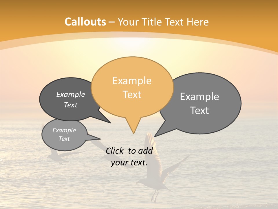 Romantic Energy Outdoor PowerPoint Template