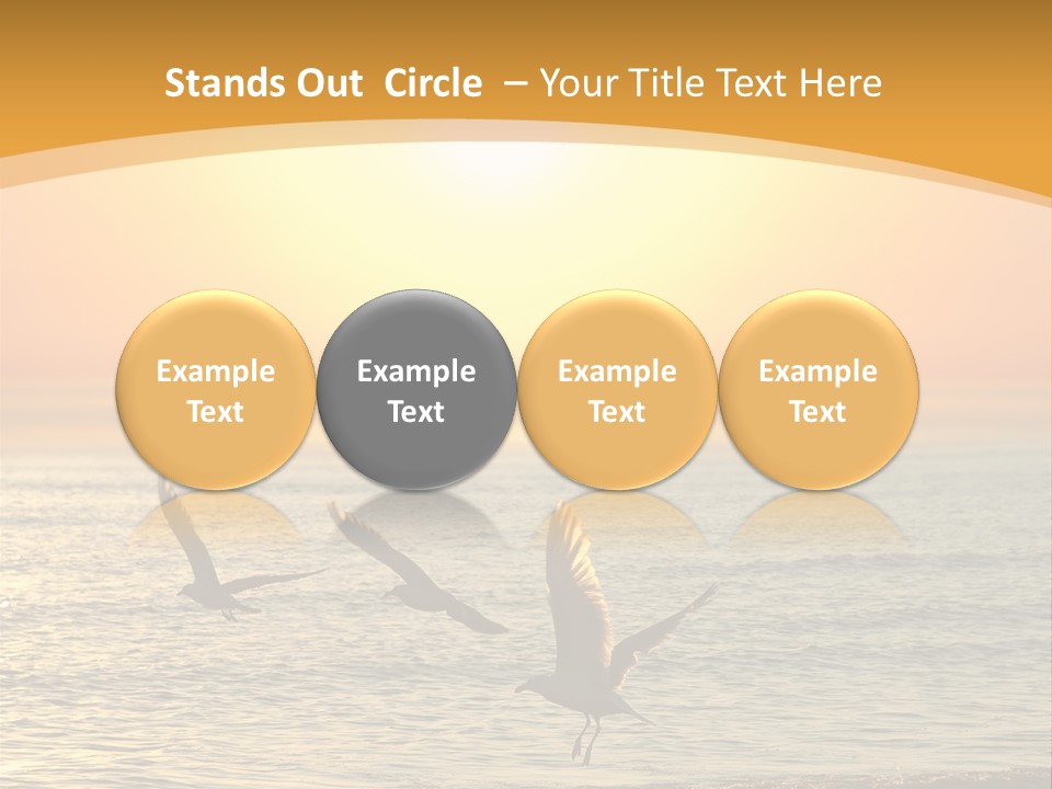 Romantic Energy Outdoor PowerPoint Template