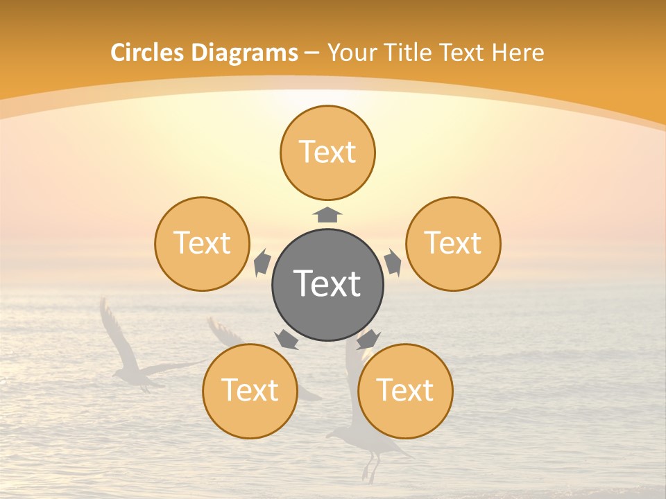 Romantic Energy Outdoor PowerPoint Template