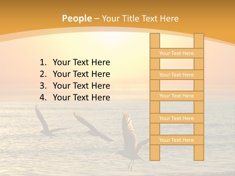 Romantic Energy Outdoor PowerPoint Template