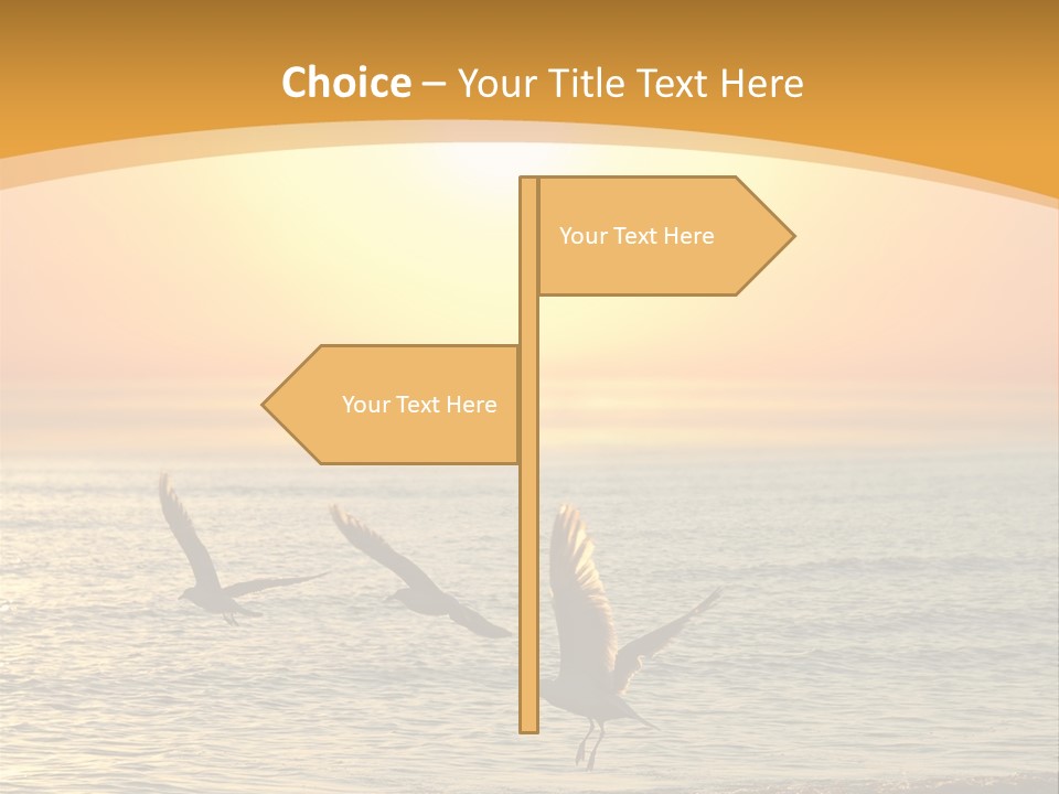 Romantic Energy Outdoor PowerPoint Template