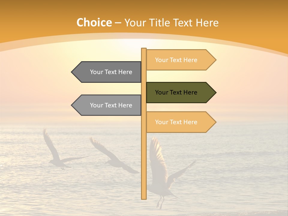 Romantic Energy Outdoor PowerPoint Template