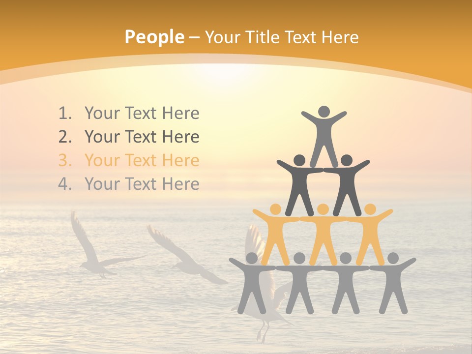 Romantic Energy Outdoor PowerPoint Template