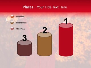 Female October Smile PowerPoint Template