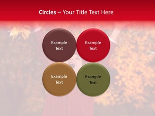 Female October Smile PowerPoint Template
