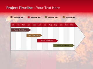 Female October Smile PowerPoint Template