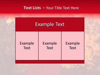 Female October Smile PowerPoint Template