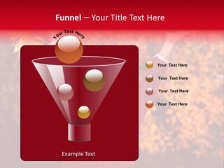 Female October Smile PowerPoint Template