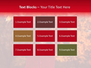 Female October Smile PowerPoint Template