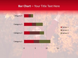 Female October Smile PowerPoint Template