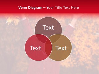 Female October Smile PowerPoint Template