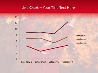 Female October Smile PowerPoint Template