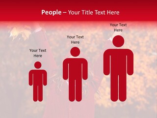 Female October Smile PowerPoint Template