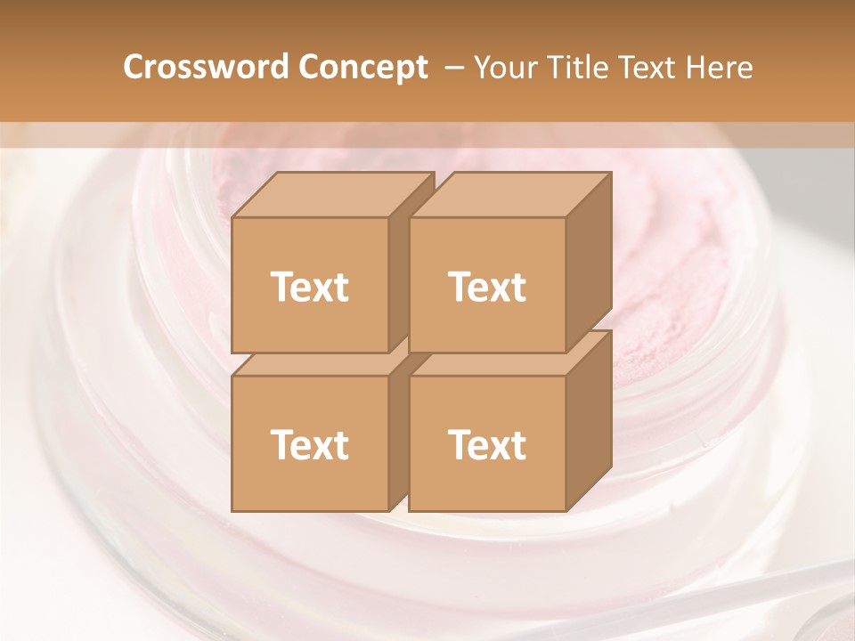 Pink Beauty Treatment Makeup PowerPoint Template