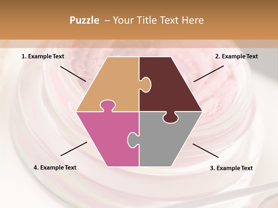 Pink Beauty Treatment Makeup PowerPoint Template