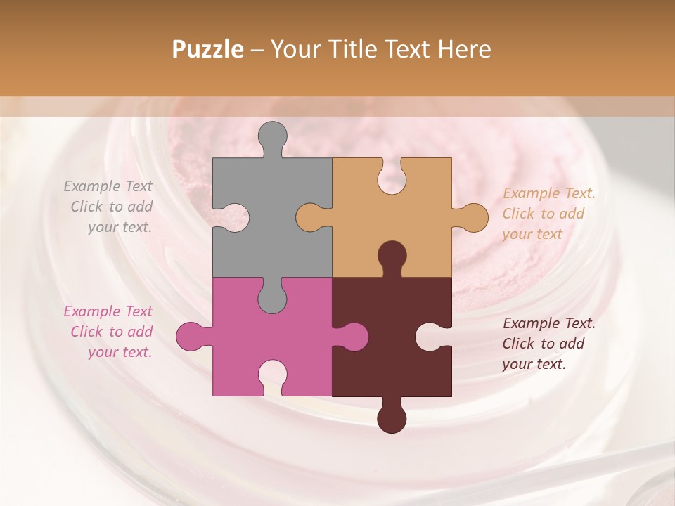 Pink Beauty Treatment Makeup PowerPoint Template