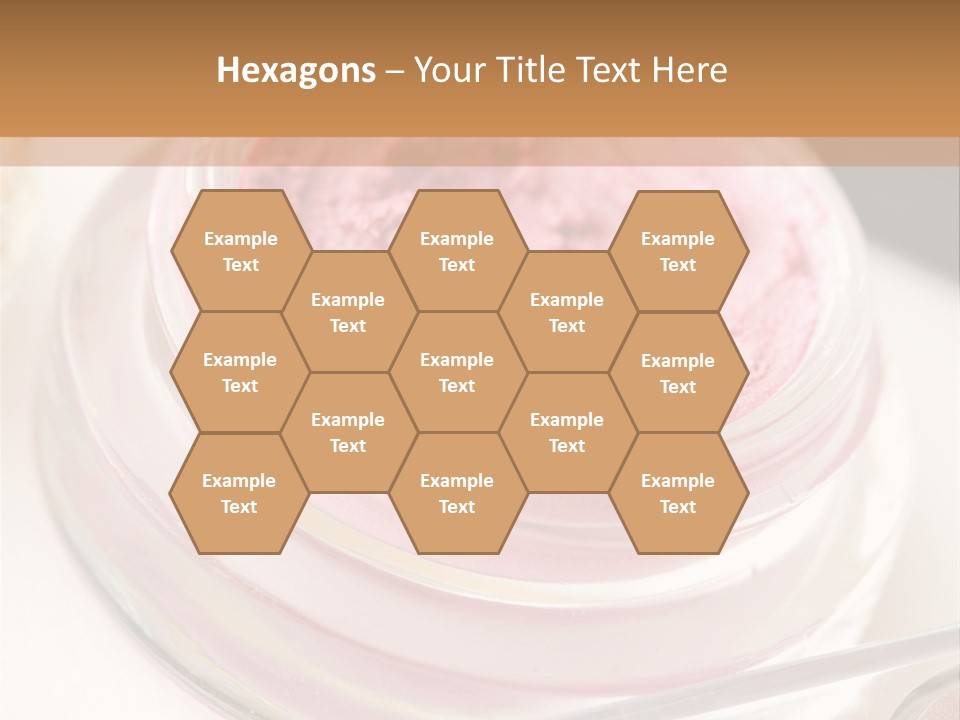 Pink Beauty Treatment Makeup PowerPoint Template