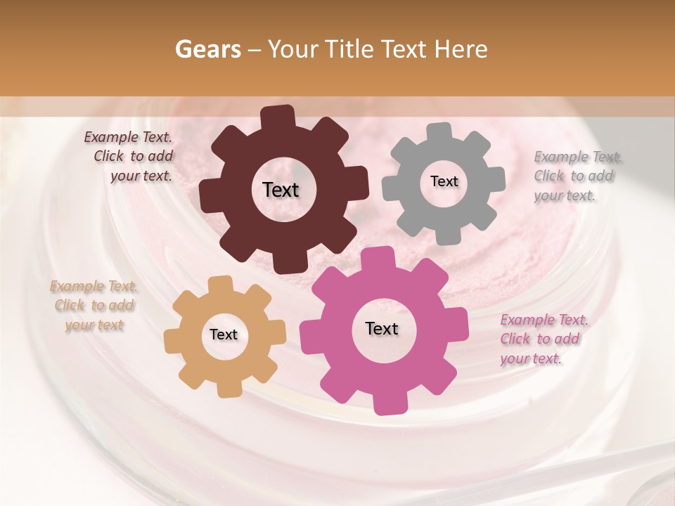 Pink Beauty Treatment Makeup PowerPoint Template