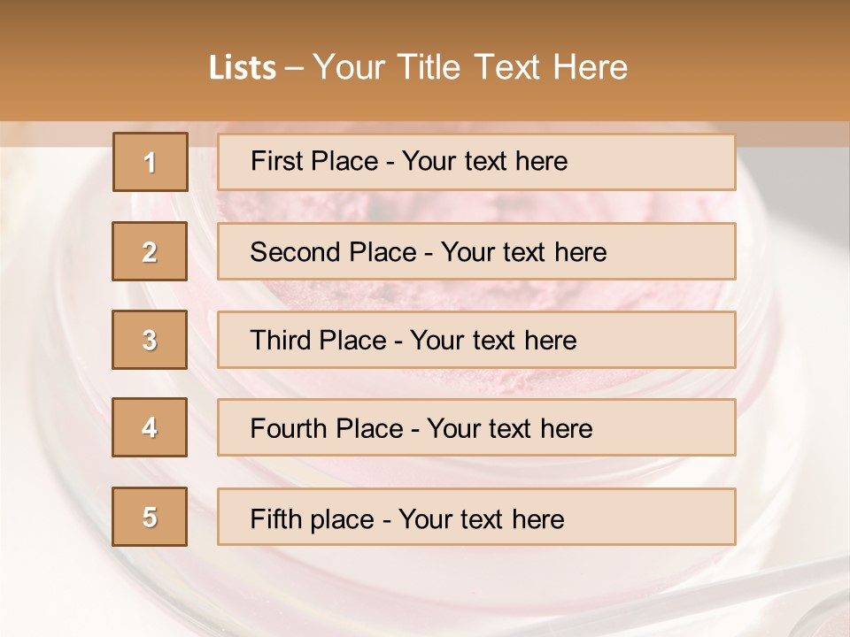 Pink Beauty Treatment Makeup PowerPoint Template