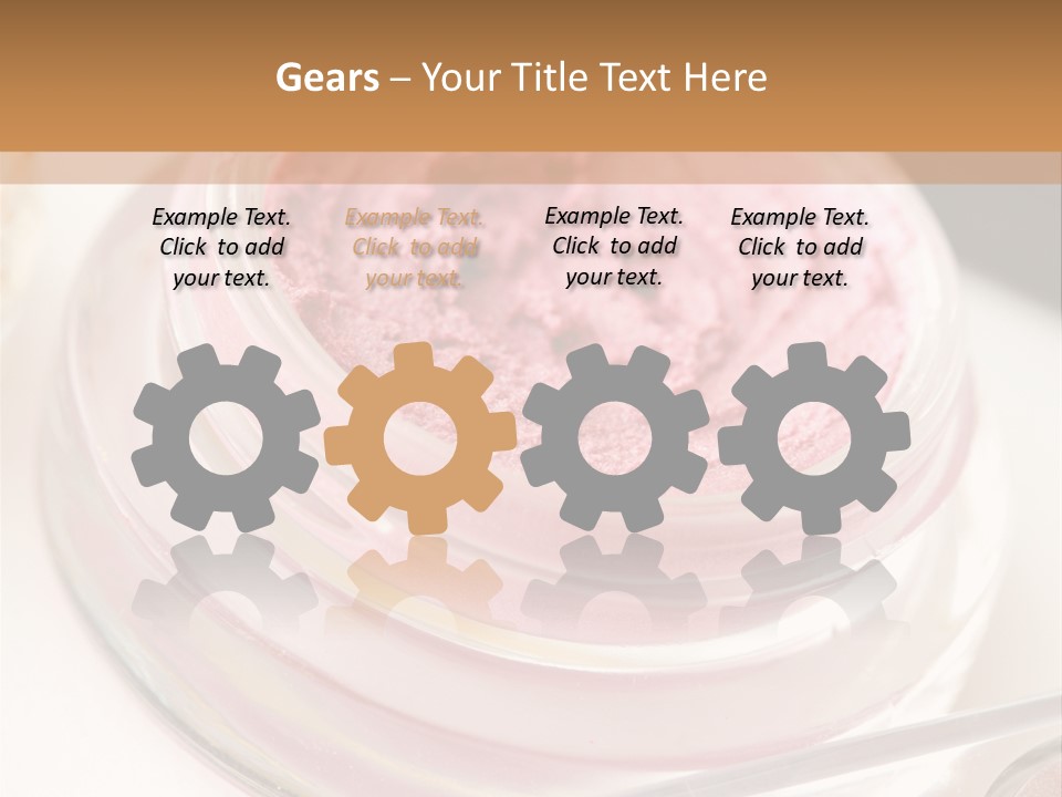 Pink Beauty Treatment Makeup PowerPoint Template