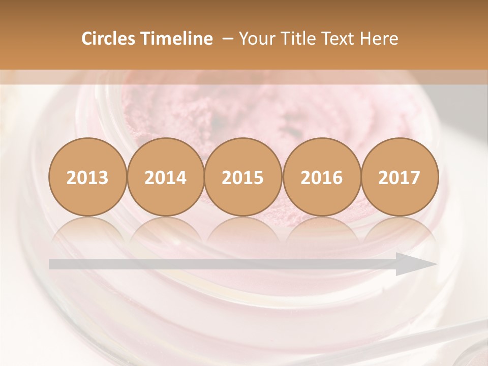 Pink Beauty Treatment Makeup PowerPoint Template