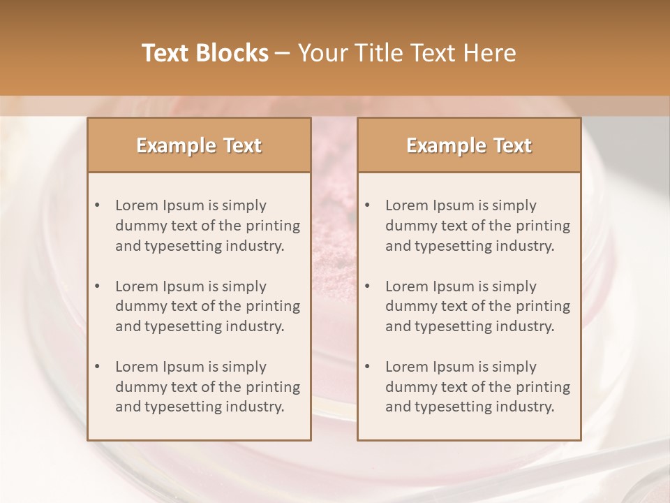 Pink Beauty Treatment Makeup PowerPoint Template