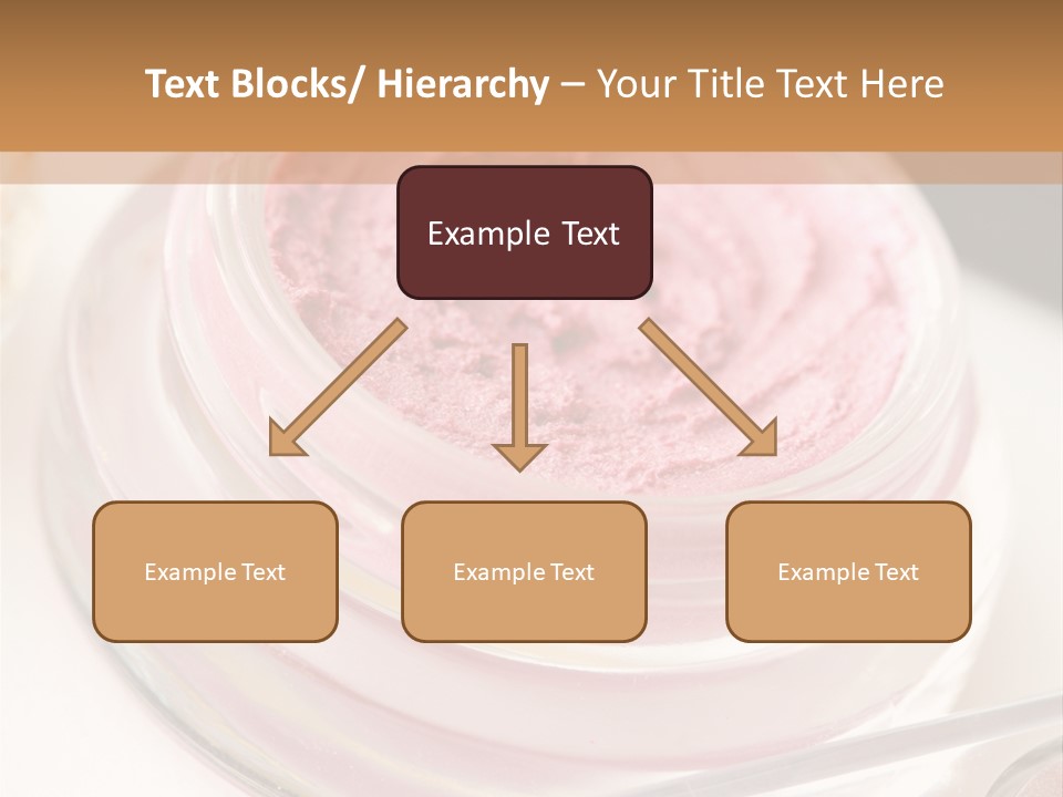 Pink Beauty Treatment Makeup PowerPoint Template