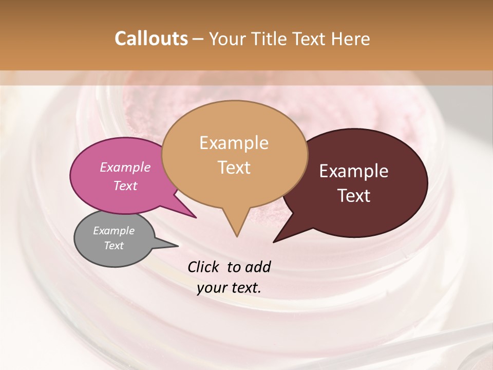 Pink Beauty Treatment Makeup PowerPoint Template