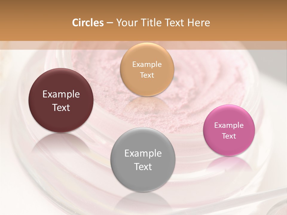 Pink Beauty Treatment Makeup PowerPoint Template