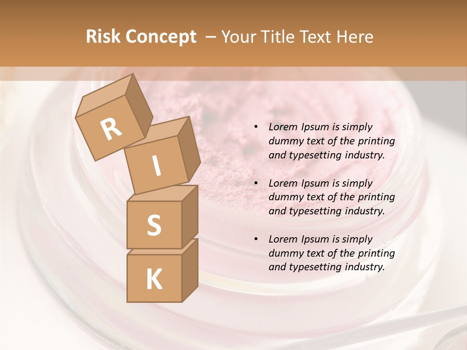 Pink Beauty Treatment Makeup PowerPoint Template