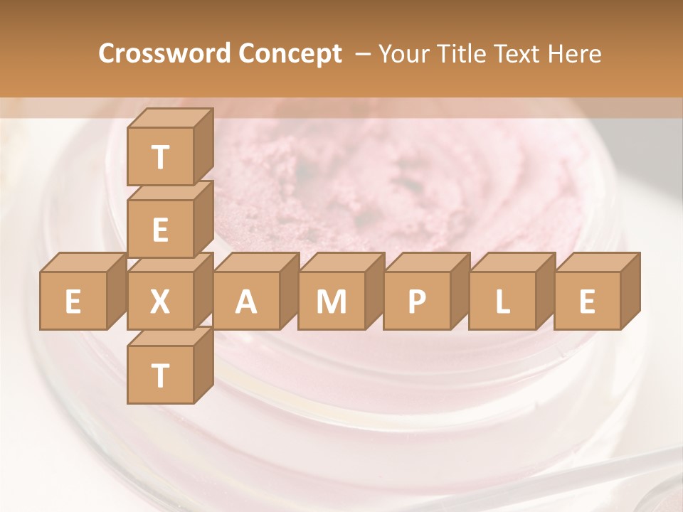 Pink Beauty Treatment Makeup PowerPoint Template