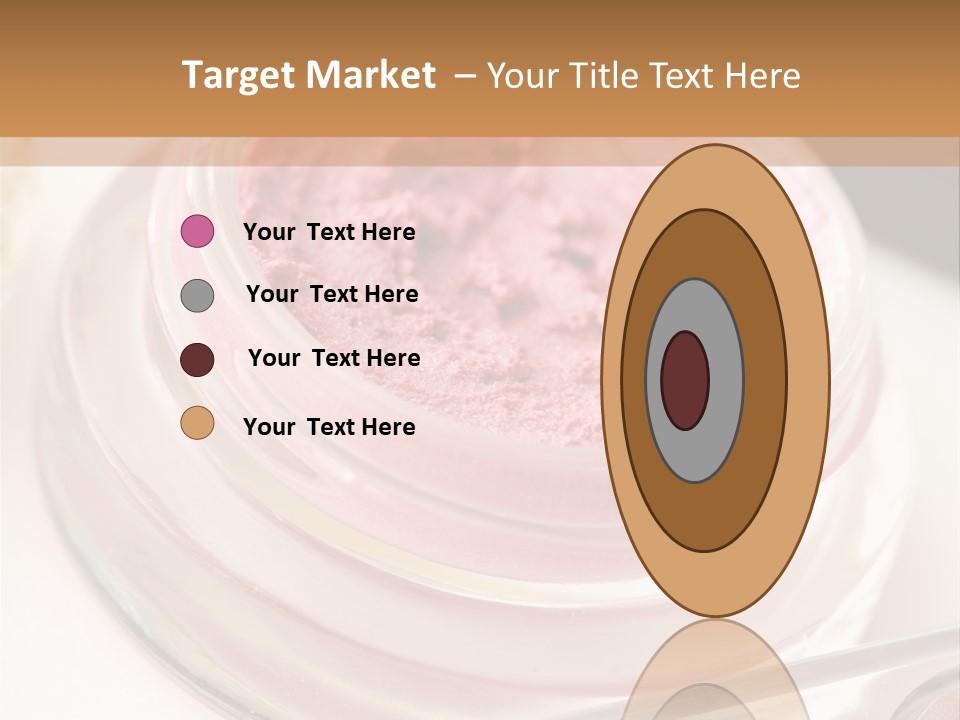 Pink Beauty Treatment Makeup PowerPoint Template