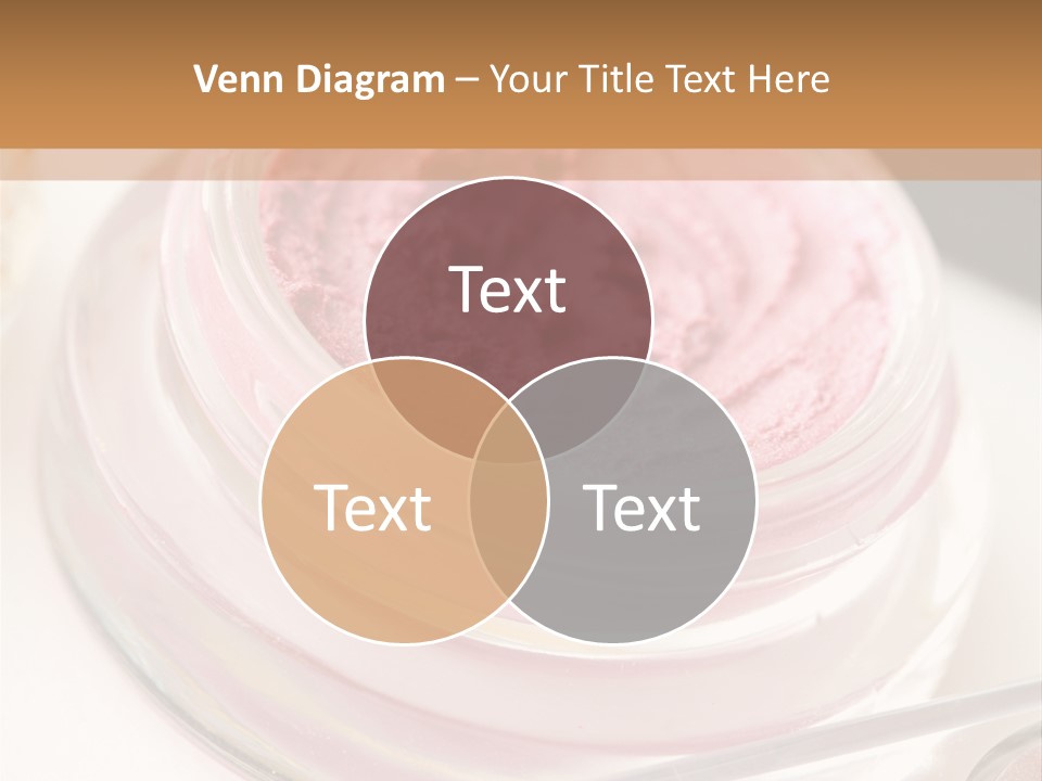 Pink Beauty Treatment Makeup PowerPoint Template