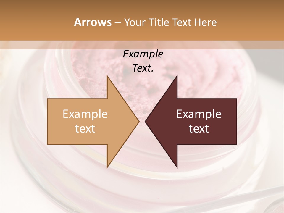 Pink Beauty Treatment Makeup PowerPoint Template