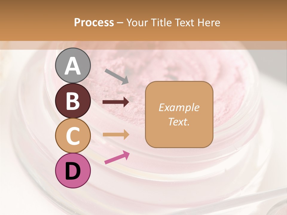 Pink Beauty Treatment Makeup PowerPoint Template