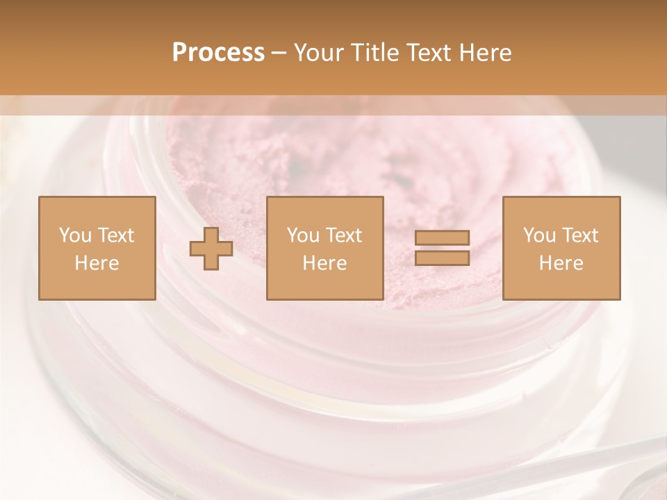 Pink Beauty Treatment Makeup PowerPoint Template