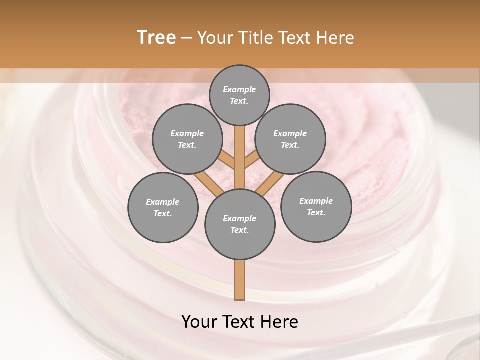 Pink Beauty Treatment Makeup PowerPoint Template