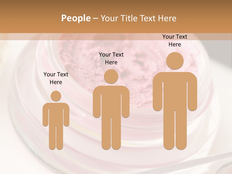 Pink Beauty Treatment Makeup PowerPoint Template