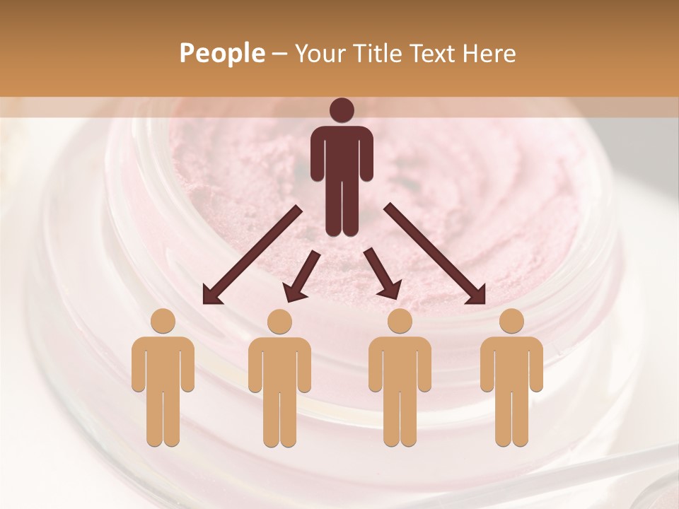 Pink Beauty Treatment Makeup PowerPoint Template