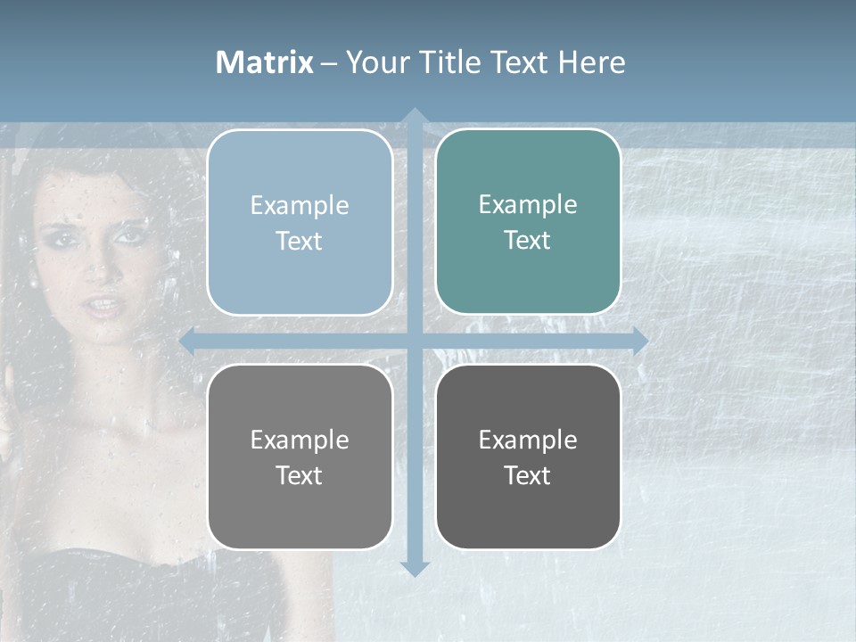 Refreshing Umbrella Vitality PowerPoint Template