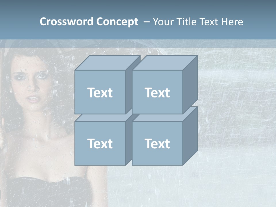 Refreshing Umbrella Vitality PowerPoint Template